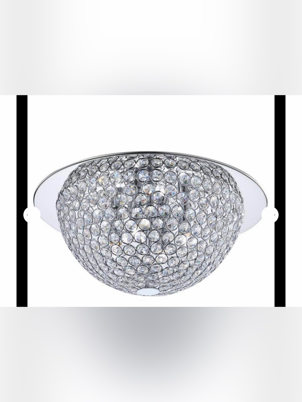 NIB Home Decorators Collection Mosby flush mount light